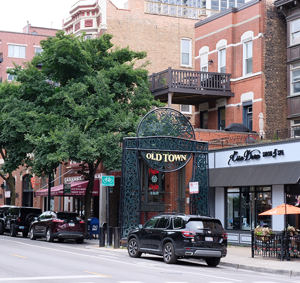 old city downtown street